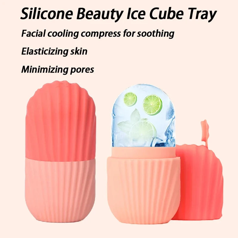 Skin Care Silicone Ice Roller Massager