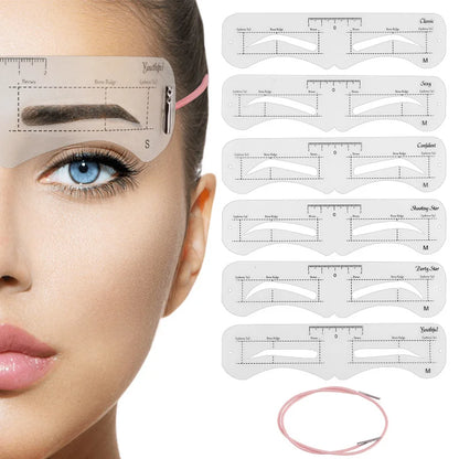 Perfect Eyebrow Shaping Stencil Kit