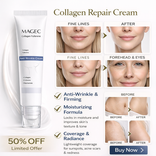 3 in 1 Advanced Collagen Anti-Aging and Skin Tightening Repair Cream