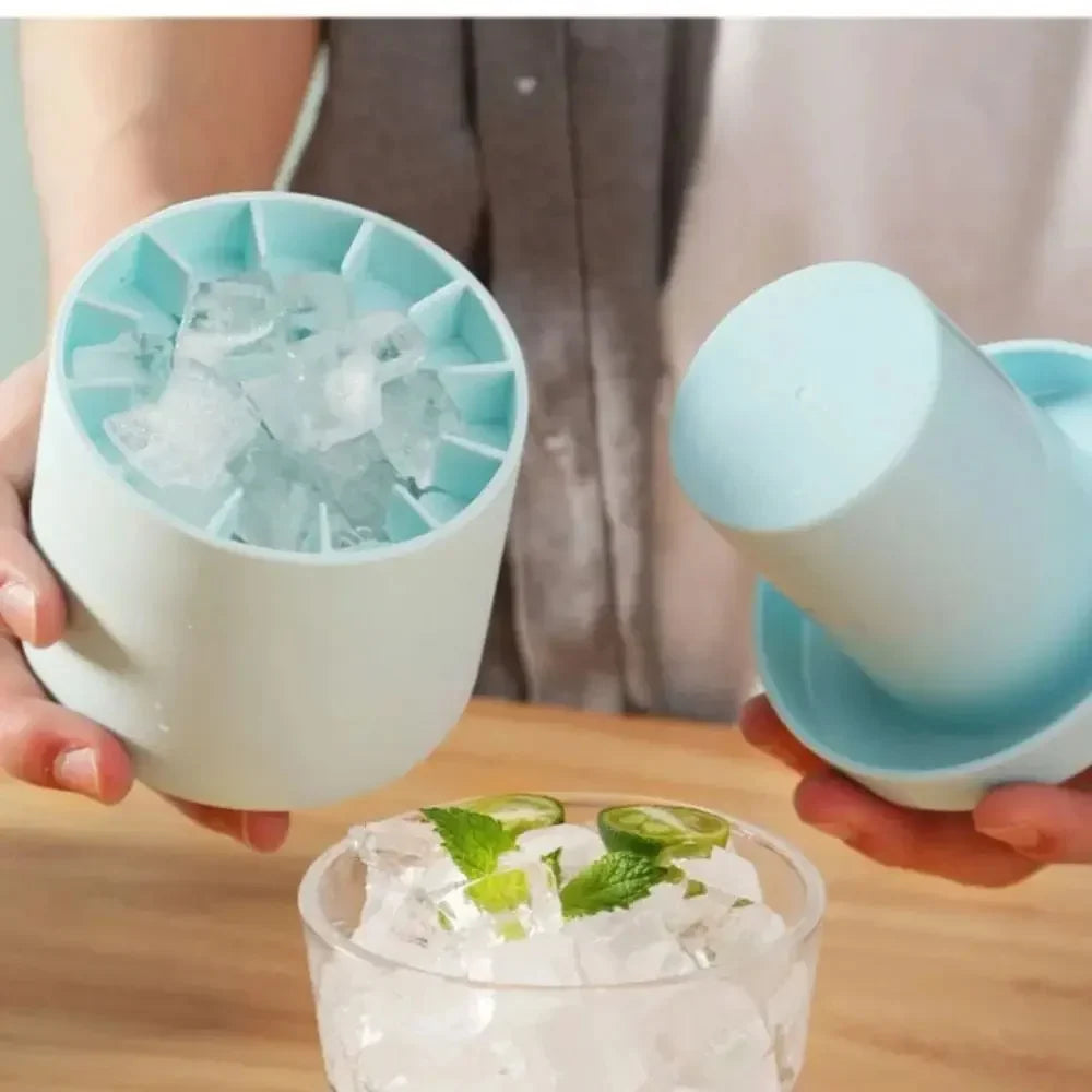 Quick Portable Ice Cube Maker Cup