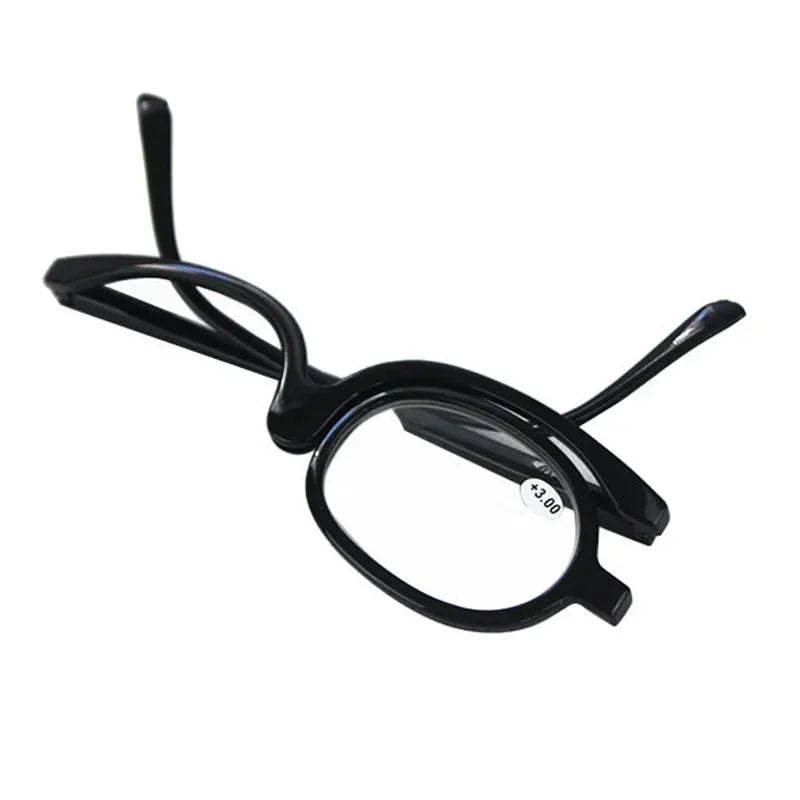 Magnifying Makeup Glasses Rotating Lens