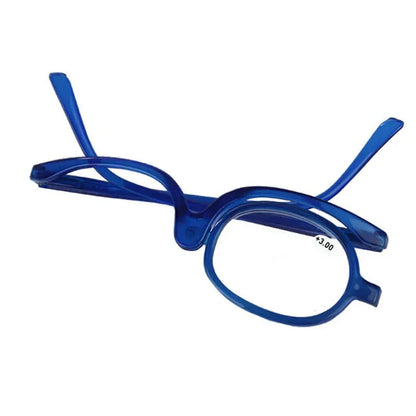 Magnifying Makeup Glasses Rotating Lens