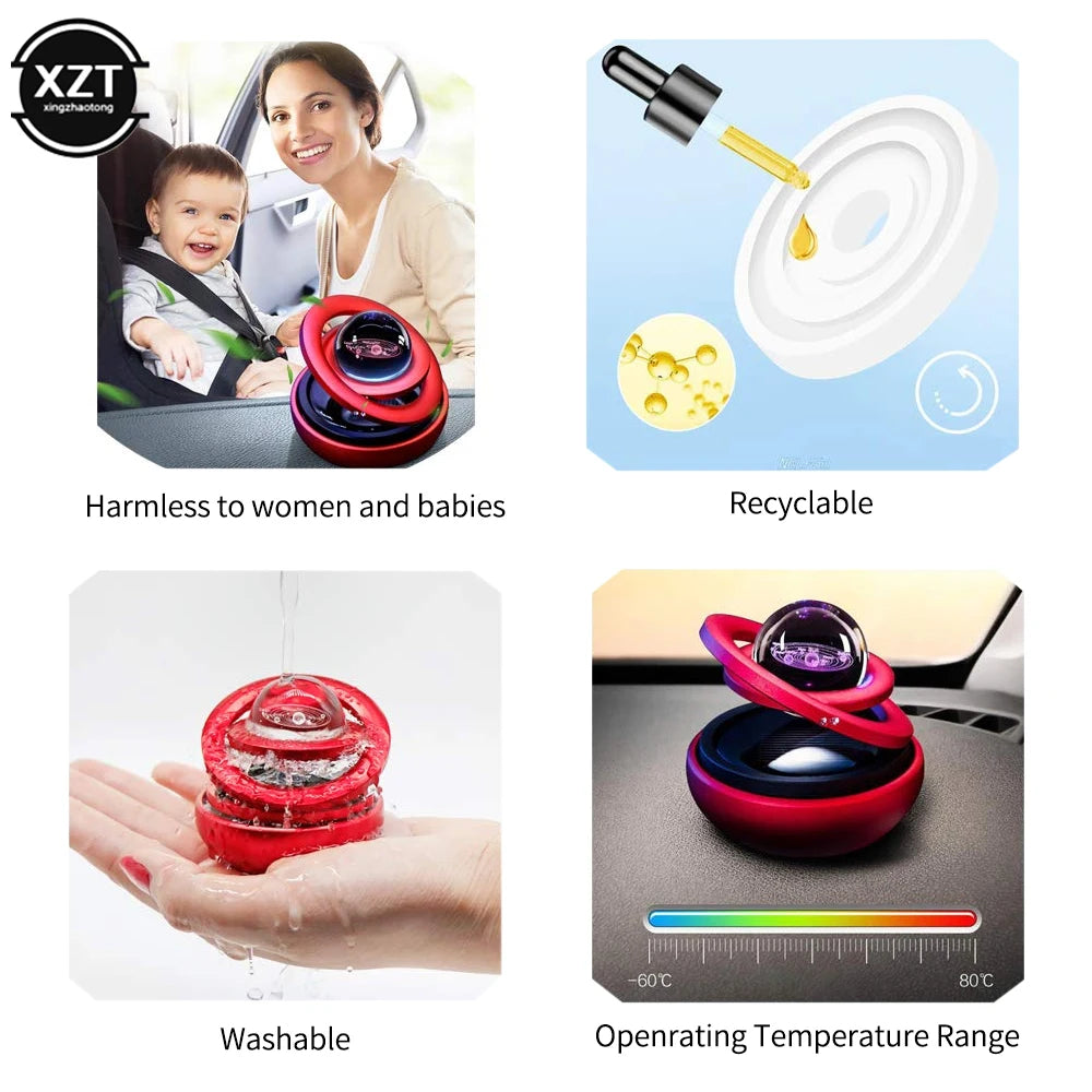 Magnetic Levitation Rotating Car Air Freshener