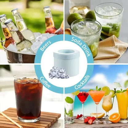 Quick Portable Ice Cube Maker Cup