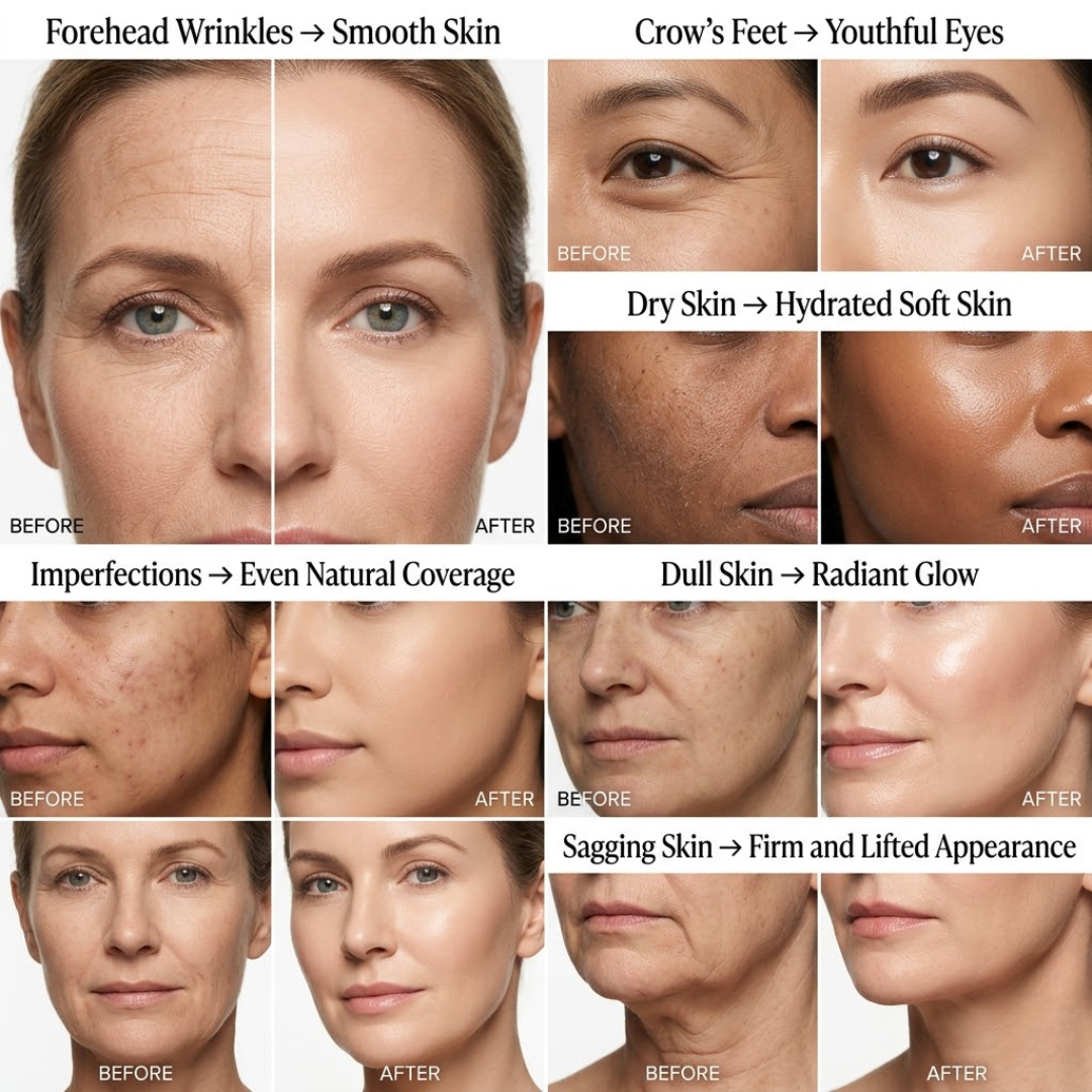 3 in 1 Advanced Collagen Anti-Aging and Skin Tightening Repair Cream
