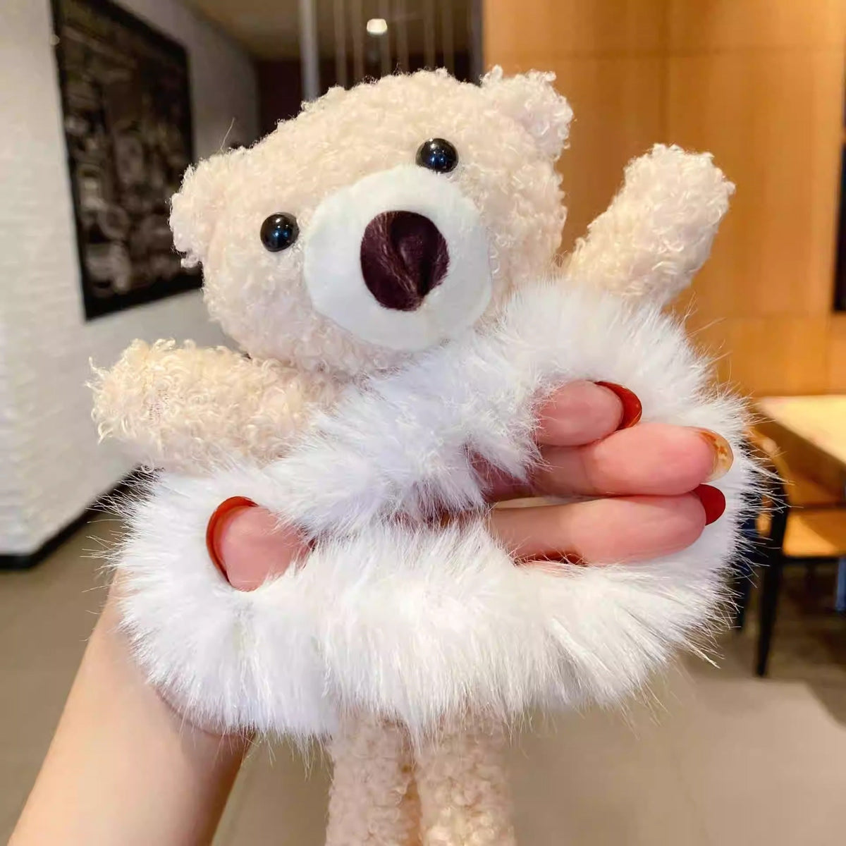 Cute Teddy Bear Hair Clutcher