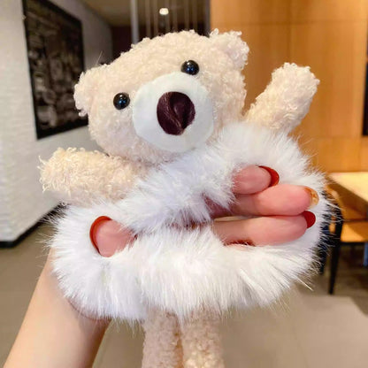 Cute Teddy Bear Hair Clutcher
