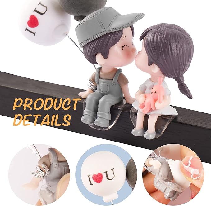 Car Decoration Cute Cartoon Couples