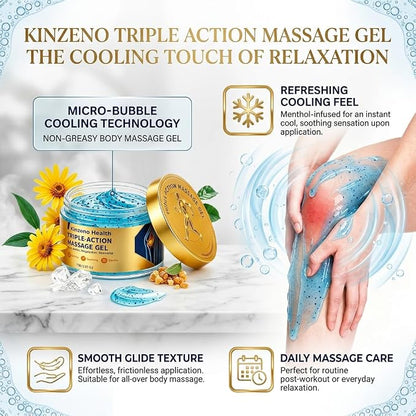 Triple Action Gel  Massage The Pain Away Easily