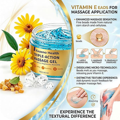 Triple Action Gel  Massage The Pain Away Easily