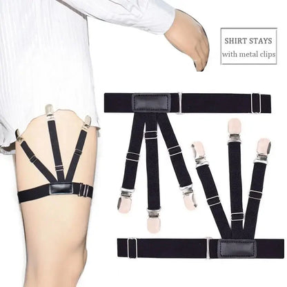 Adjustable Shirt Stays Tuck Holder