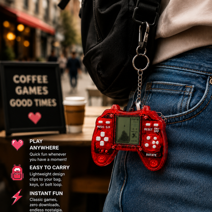 UPTO 50 Games in 1 Retro Mini Console Keychain For everyone