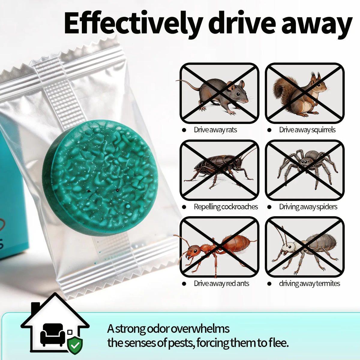 Powerful Mouse & Rat Repellent – Long-Lasting Pest Control