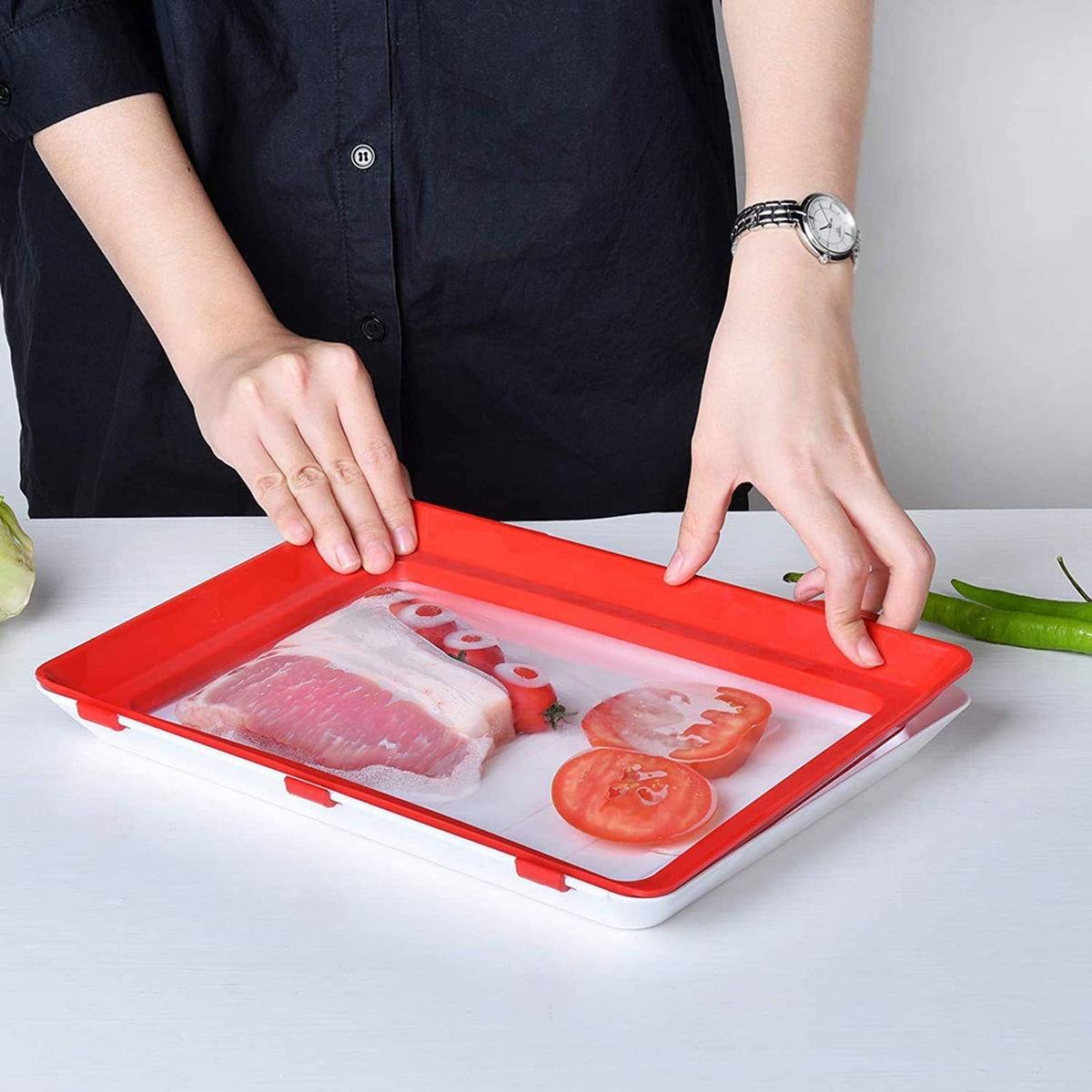 Plastic Peservation Food Storage Container