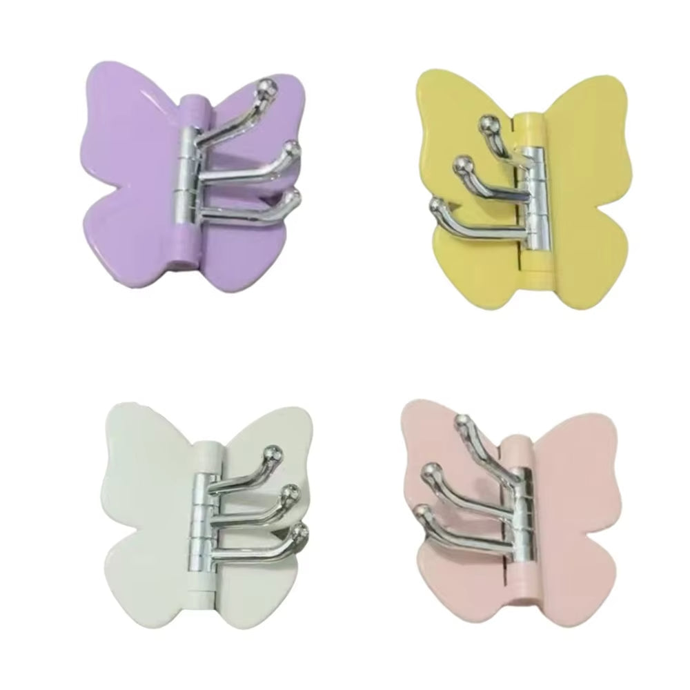 270° Rotating Butterfly Wall Hooks