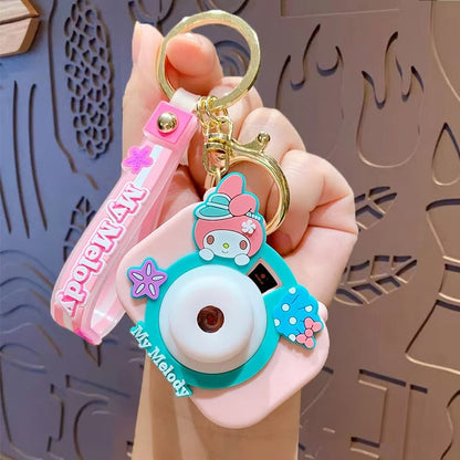 Cute Camera Projector Keychain