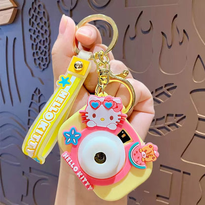 Cute Camera Projector Keychain