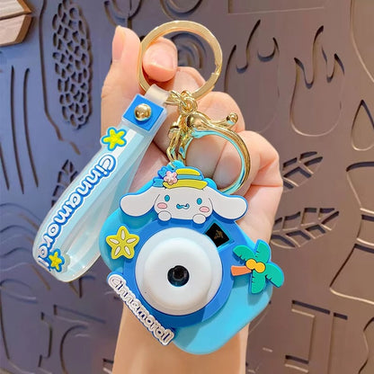 Cute Camera Projector Keychain