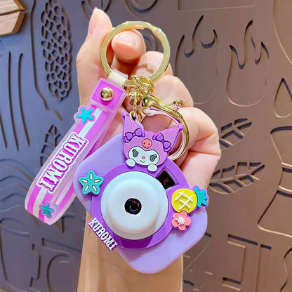 Cute Camera Projector Keychain
