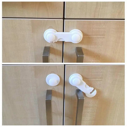 Multi Purposes Refrigerator Drawer Child Safety Lock