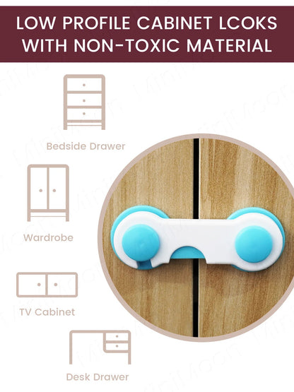 Multi Purposes Refrigerator Drawer Child Safety Lock