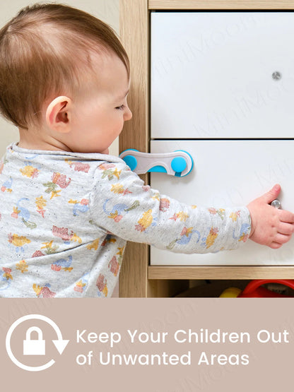 Multi Purposes Refrigerator Drawer Child Safety Lock