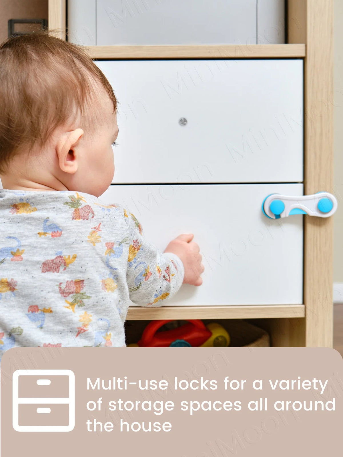 Multi Purposes Refrigerator Drawer Child Safety Lock