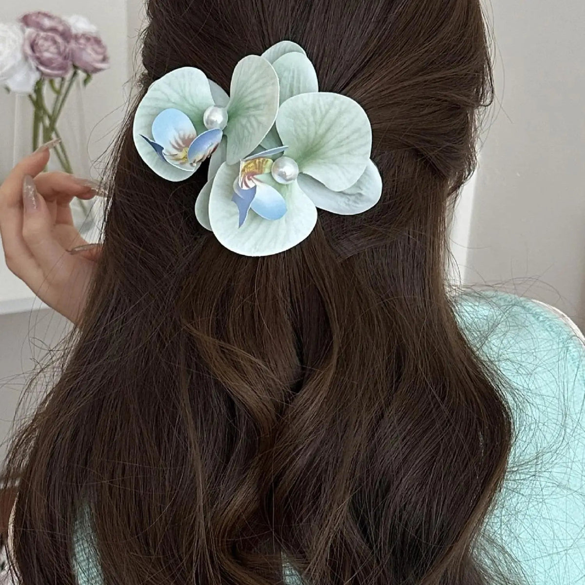 Cute Flower Hair Clip