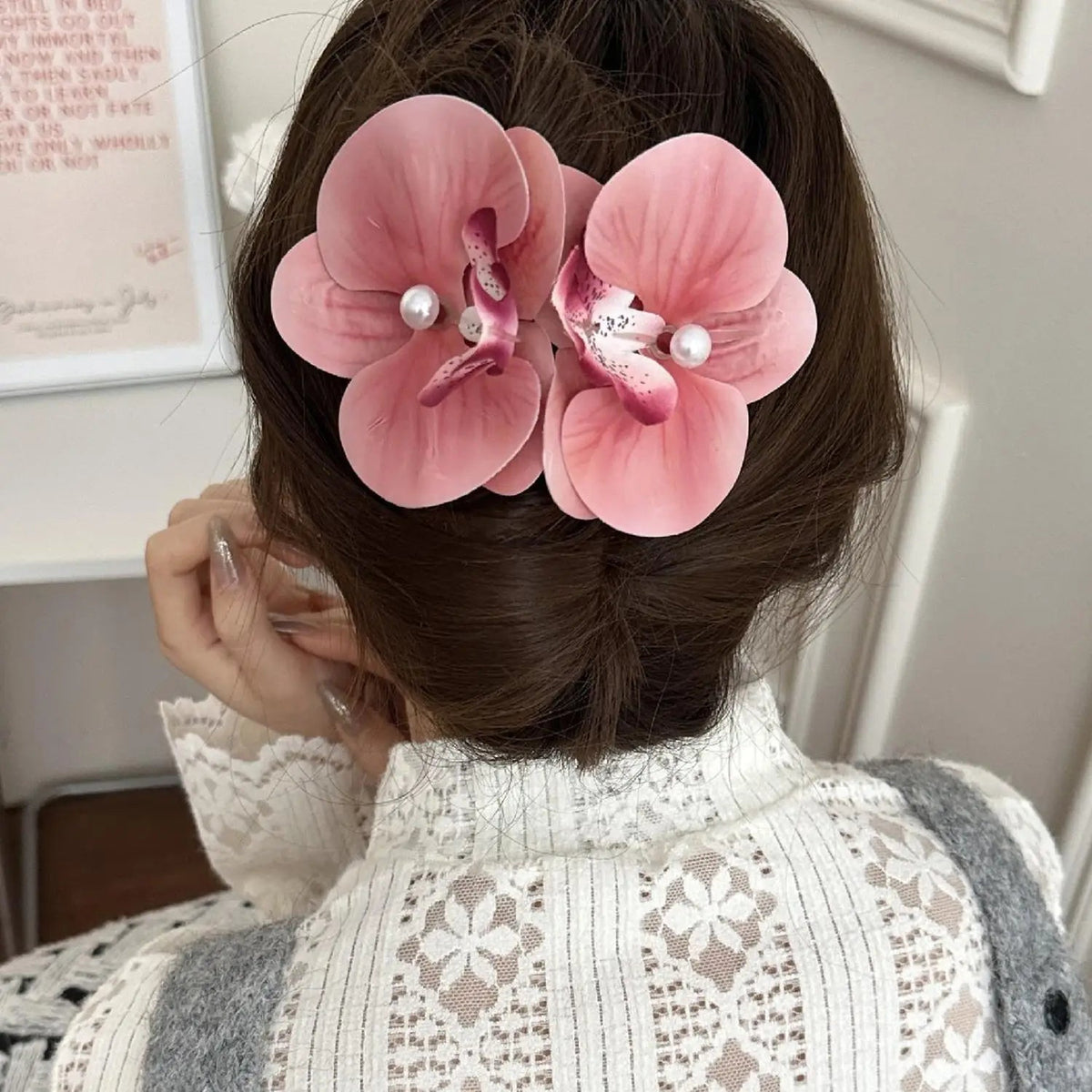 Cute Flower Hair Clip