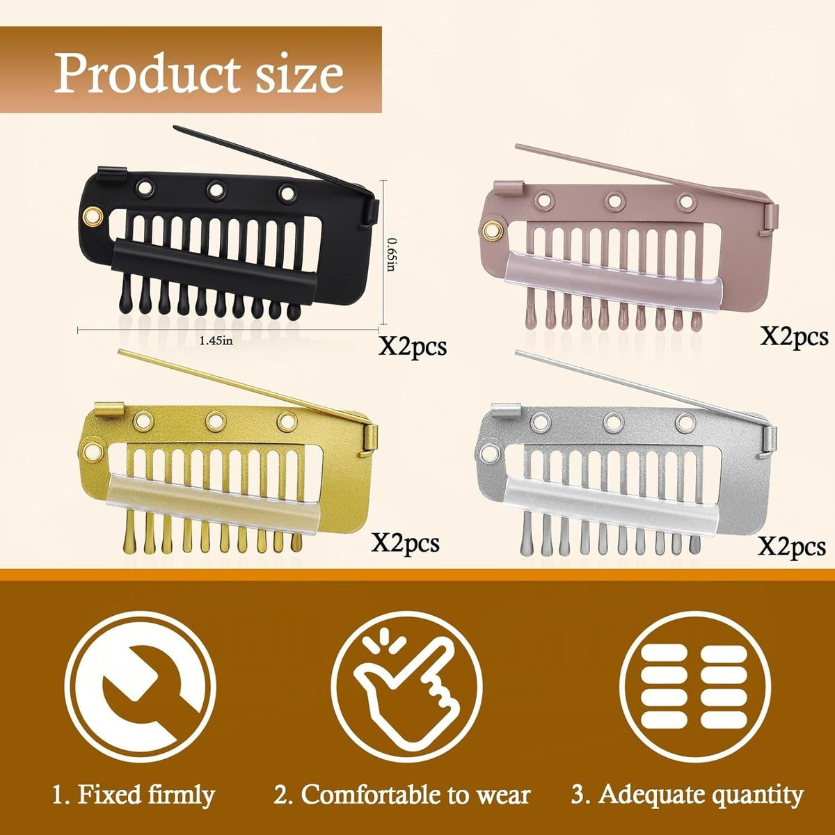 Beautiful Dupata Clips Hijab Pins