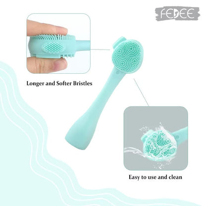 Double Sided Silicone Face Mask Soft Brush
