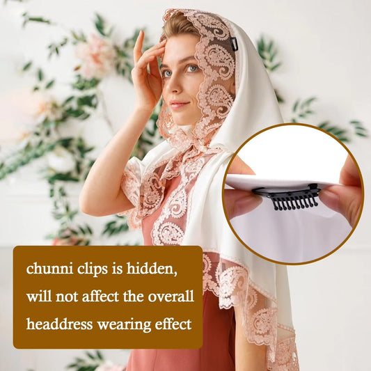 Beautiful Dupata Clips Hijab Pins