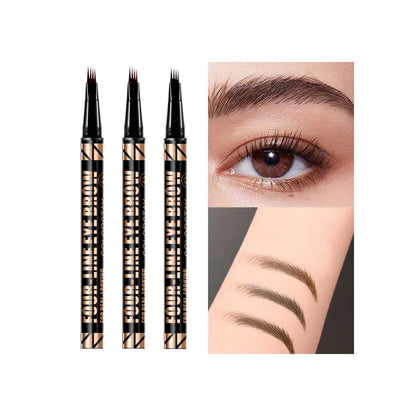 Premium Quality 4 Tip Waterproof Eyebrow Pen