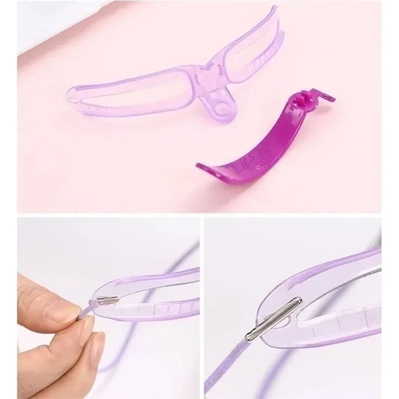 8 Pcs Different Shapes Reusable Eyebrow Stencils Kit