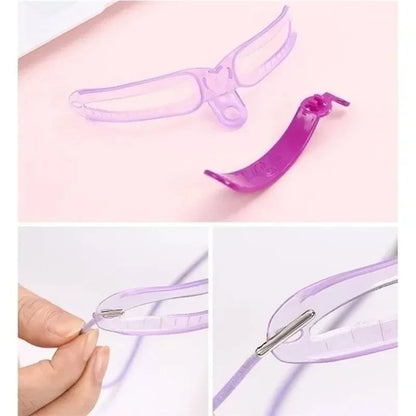 8 Pcs Different Shapes Reusable Eyebrow Stencils Kit