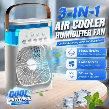 Rechargeable 5 in 1 Fan Air Conditioner