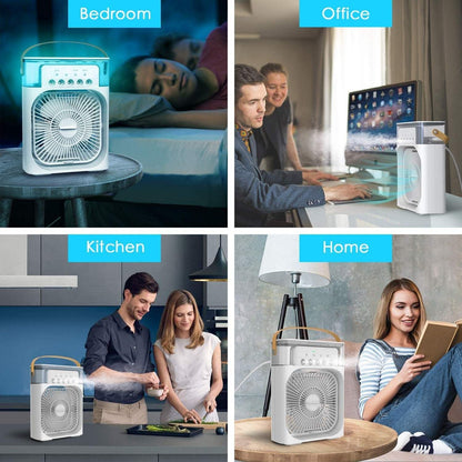 Rechargeable 5 in 1 Fan Air Conditioner