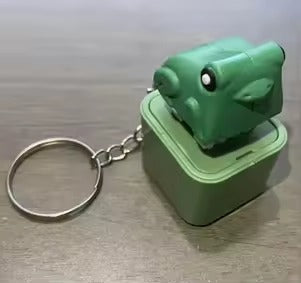 Frog Fidget Clicking Keychain 🐸