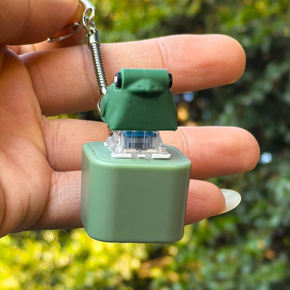 Frog Fidget Clicking Keychain 🐸