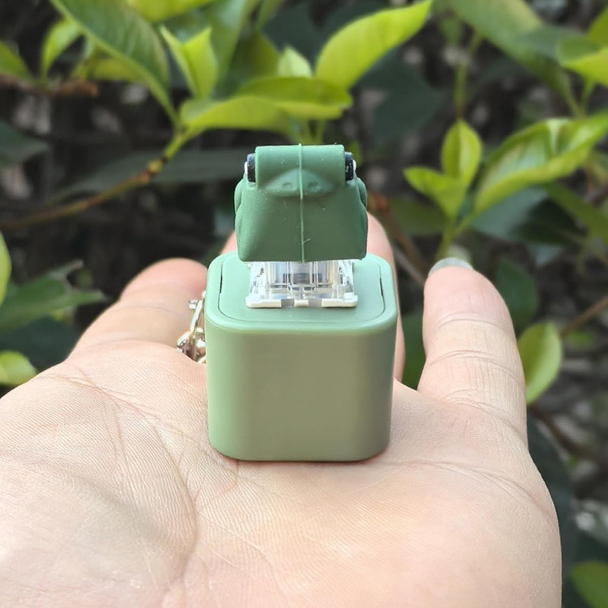 Frog Fidget Clicking Keychain 🐸