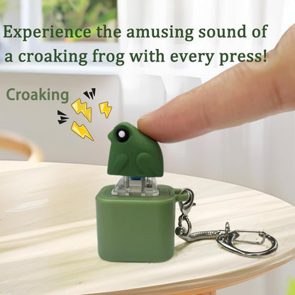 Frog Fidget Clicking Keychain 🐸