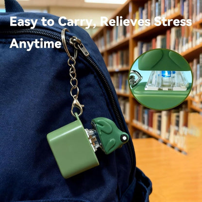 Frog Fidget Clicking Keychain 🐸