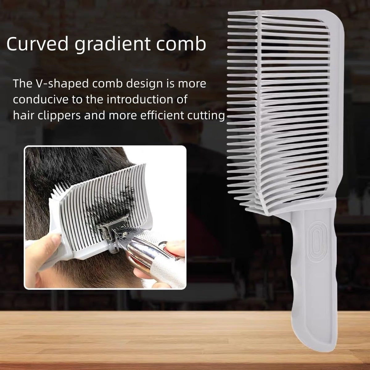 Fading Comb Professional Barber Clipper Blending