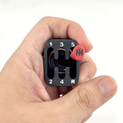 Gear Shift Fidget Toy Keychain