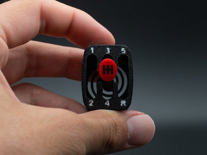 Gear Shift Fidget Toy Keychain