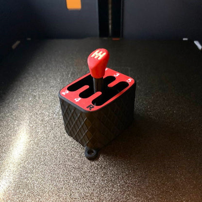 Gear Shift Fidget Toy Keychain