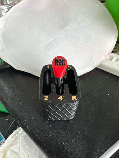 Gear Shift Fidget Toy Keychain