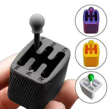 Gear Shift Fidget Toy Keychain
