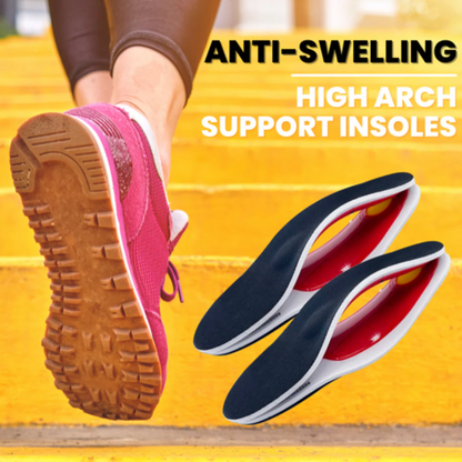 Anti Swelling High Arch Support Insoles