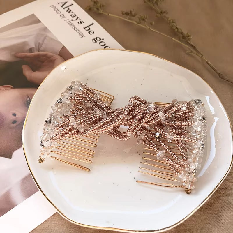 Adjustable Magic Double Hair Comb Clip
